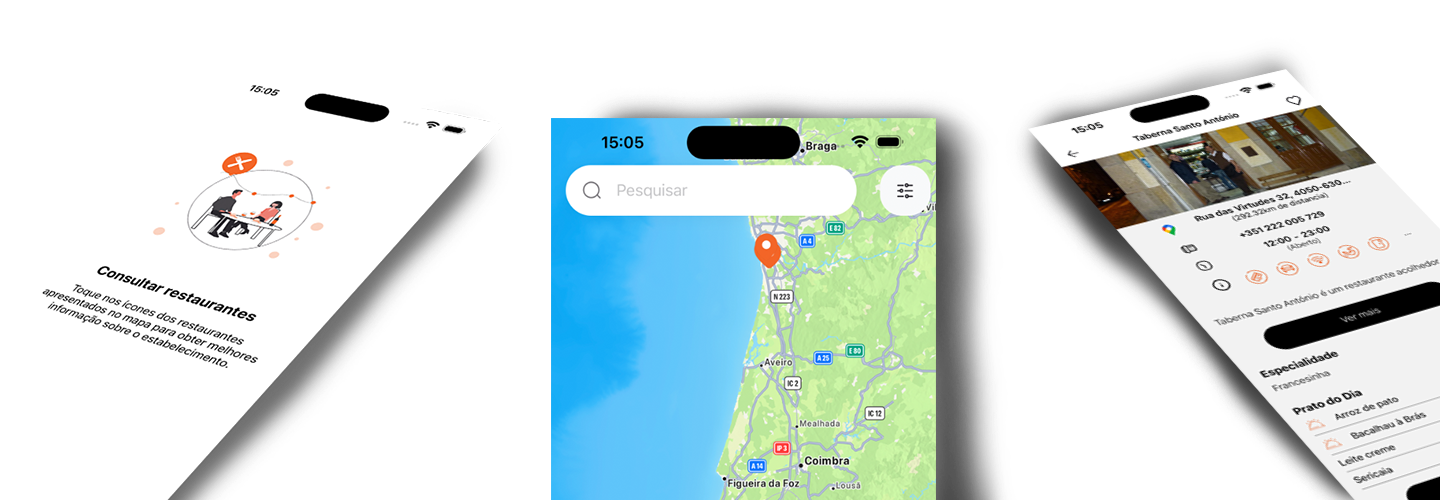 screenshots da aplicação